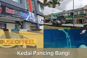 Kedai pancing di Ayer Hangat, Malaysia