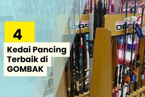 Kedai pancing di Bemban, Malaysia