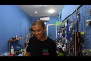 Kedai pancing di Kulim, Malaysia