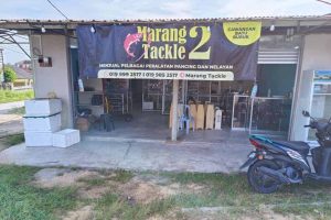 Kedai pancing di Marang, Malaysia