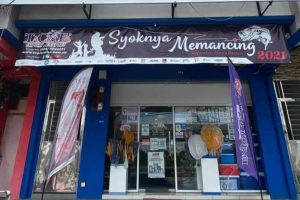 Kedai pancing di Segamat, Malaysia